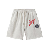 Saint Michael Angular Font Graphic Logo Sweat Shorts