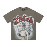 Mixed Emotion Washed Graphic Tee