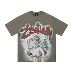 Mixed Emotion Washed Graphic Tee