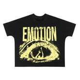 Mixed Emotion Graphic Skull Tee