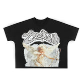 Mixed Emotion Angel Graphic Tee