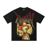 Mixed Emotion Skull Graphic Tee