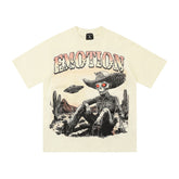 Mixed Emotion Illustrated Graphic Tee