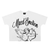 Mixed Emotion Rhinestone Graphic Tee