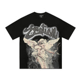 Mixed Emotion Graphic Character Tee