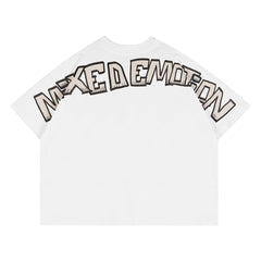 Mixed Emotion Skull Graphic Tee