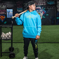 Off-Field Performance Hoodie - Highlighter Blue
