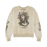 Saint Michael ST49 Jesus Artwork Graphic Sweatshirt