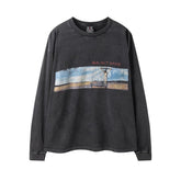 Saint Michael Landscape Photo Graphic Sweatshirt