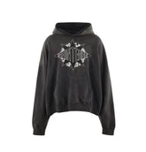 Saint Michael ST915 Gothic Cross Graphic Hoodie