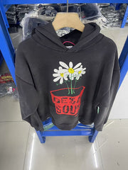 Saint Michael ST1040 Flower Graphic Hoodie