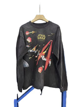 Saint Michael Rocket Graphic & Multi-Print Sweatshirt
