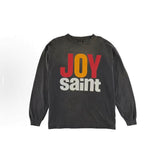 Saint Michael Joy Saint Slogan Print Vintage Sweatshirt