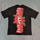 Mixed Emotion Layered Lettering Graphic Tee