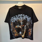 Mixed Emotion Distressed Warrior Graphic Tee