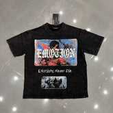 Mixed Emotion Retro Photo Graphic Tee