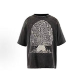 Saint Michael Skull Graphic Tee