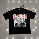 Mixed Emotion Washed Graphic T-Shirt