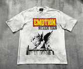 Mixed Emotion Distressed Figure Graphic Tee