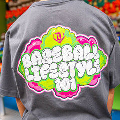 Cotton Candy Youth Tee - Sour Apple