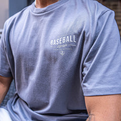 BSBL Wave Youth Tee - Cool Gray