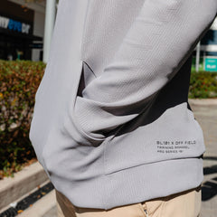 Diamond Tech Jacquard Youth Hoodie - Gray