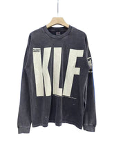 Saint Michael Distressed KLF Block Typography Sweatshirt