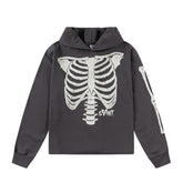 Saint Michael ST148 Skeleton Graphic Hoodie