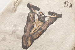 Saint Michael ST118 Graphic Patchwork Sweatpants