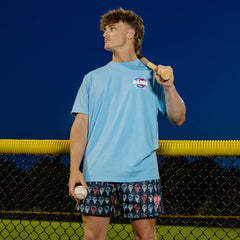 Cotton Candy Tee - Light Blue