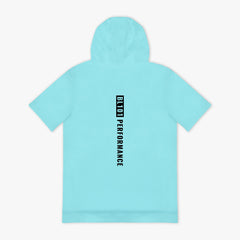 BSBL-SZN Youth Short Sleeve Hoodie V3 - Blue