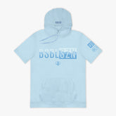 BSBL-SZN Short Sleeve Hoodie V3 - Powder Blue/Wavy