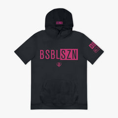 BSBL-SZN Short Sleeve Youth Hoodie V3 - Dark Gray