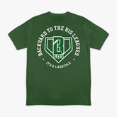 Backyard To Big League Tee - Green