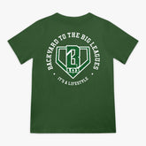 Backyard To Big League Youth Tee - Green