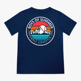 Boys of Summer Sunrise Youth Tee - Navy