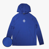 Diamond Tech Jacquard Hoodie - Royal Blue