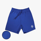 Diamond Tech Jacquard Youth Shorts - Royal Blue