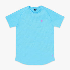 Diamond Tech Youth Tee - Cotton Candy Blue