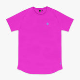 Diamond Tech Youth Tee - Cotton Candy Pink