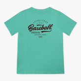 Established Tee - Mint/Brown