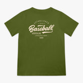 Established Youth Tee - Green/Bone