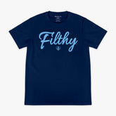 Filthy Tee - Navy/BL Blue