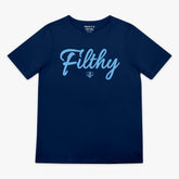 Filthy Youth Tee - Navy/BL Blue