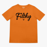 Filthy Youth Tee - Orange/Black