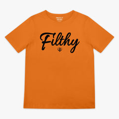 Filthy Youth Tee - Orange/Black