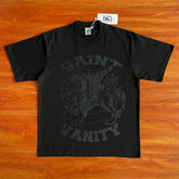 SAINT VANITY ins Same Style Letter Printed Casual Short Sleeve T-shirt