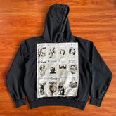 SAINT VANITY Printed Fabric Casual Hooded Sweatshirt