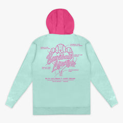OG Ice Cream Design Youth Hoodie - Light Blue