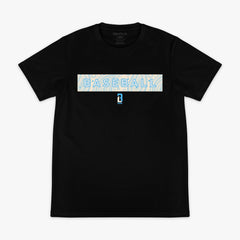Paisley Tee - Black/Bone/Light Blue
